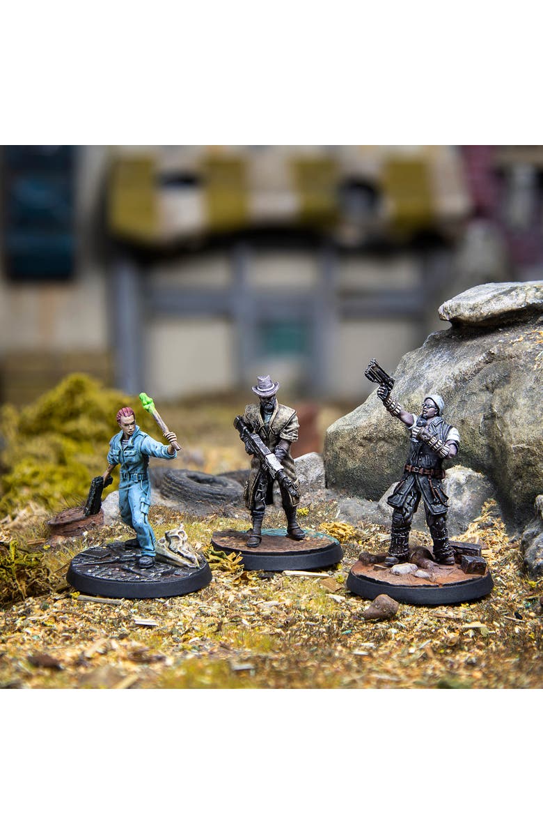 Modiphius Fallout Wasteland Warfare Survivors Washington Personalities, Alternate, color, Multicolored