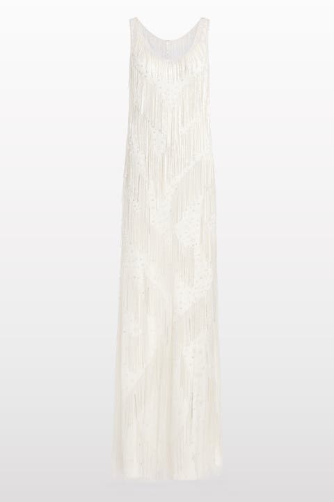 Symphonie Fringed Dress