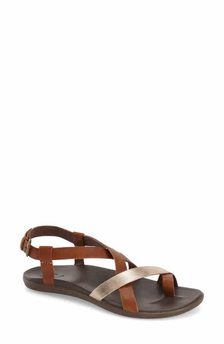 OluKai 'Upena' Flat Sandal