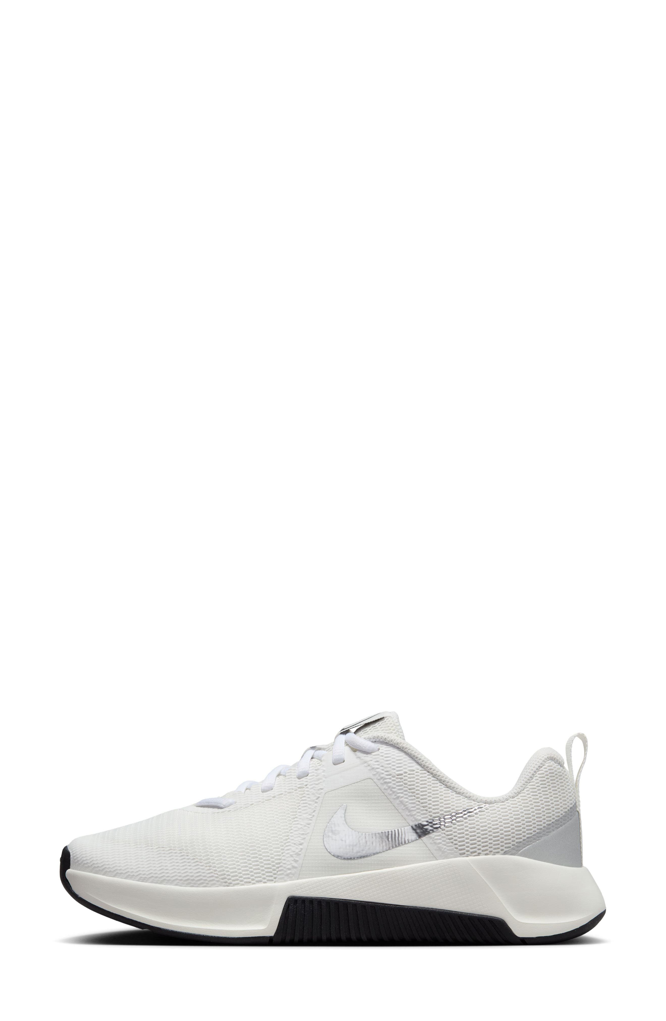 Nike MC Trainer 3 Training Shoe, Alternate, color, Summit White/ Metallic Silver