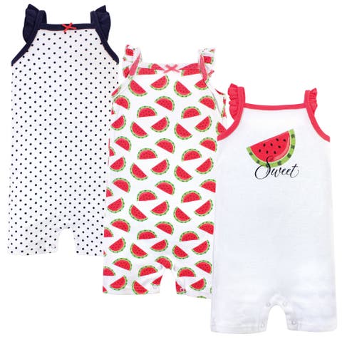 Essential Cotton Rompers (Baby)