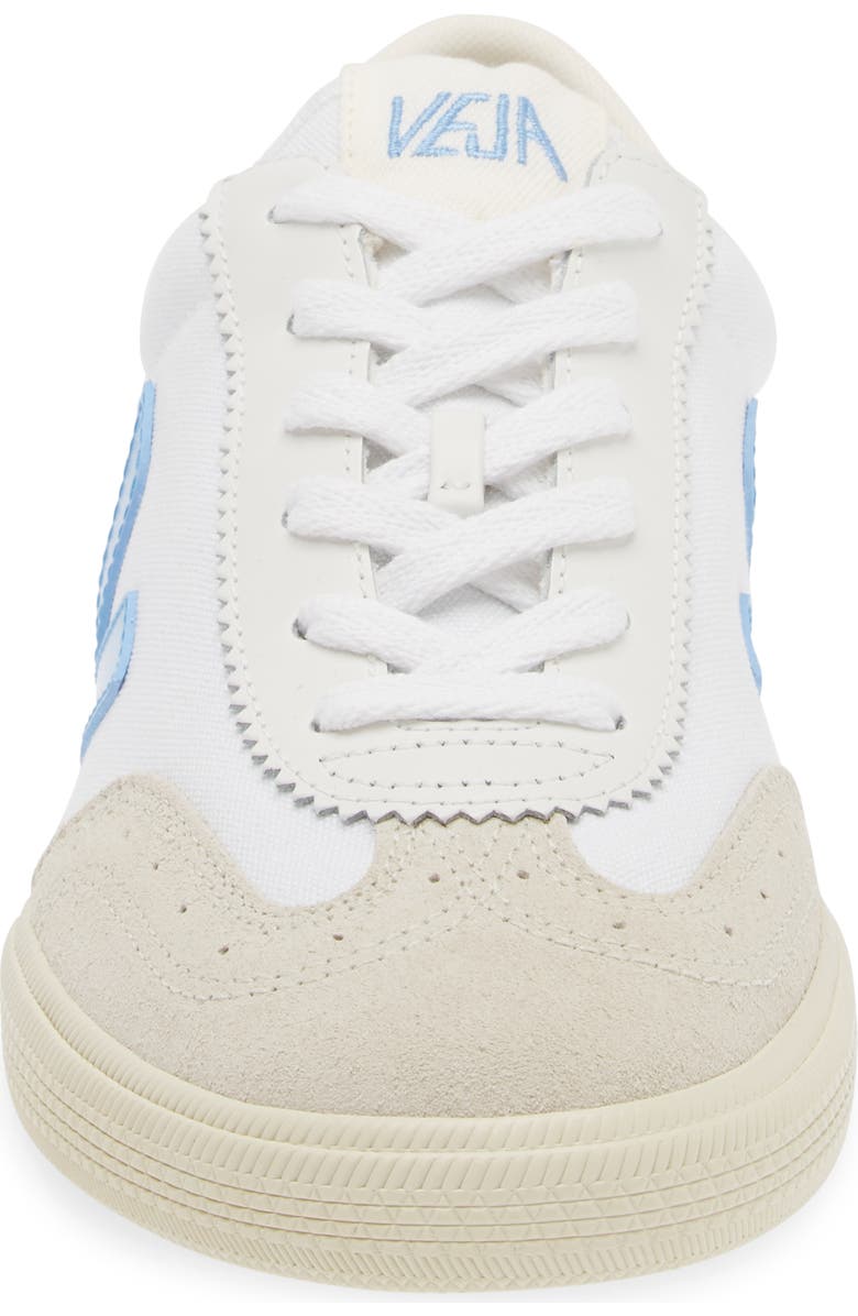 Veja Volley Canvas Sneaker, Alternate, color, White/ Aqua