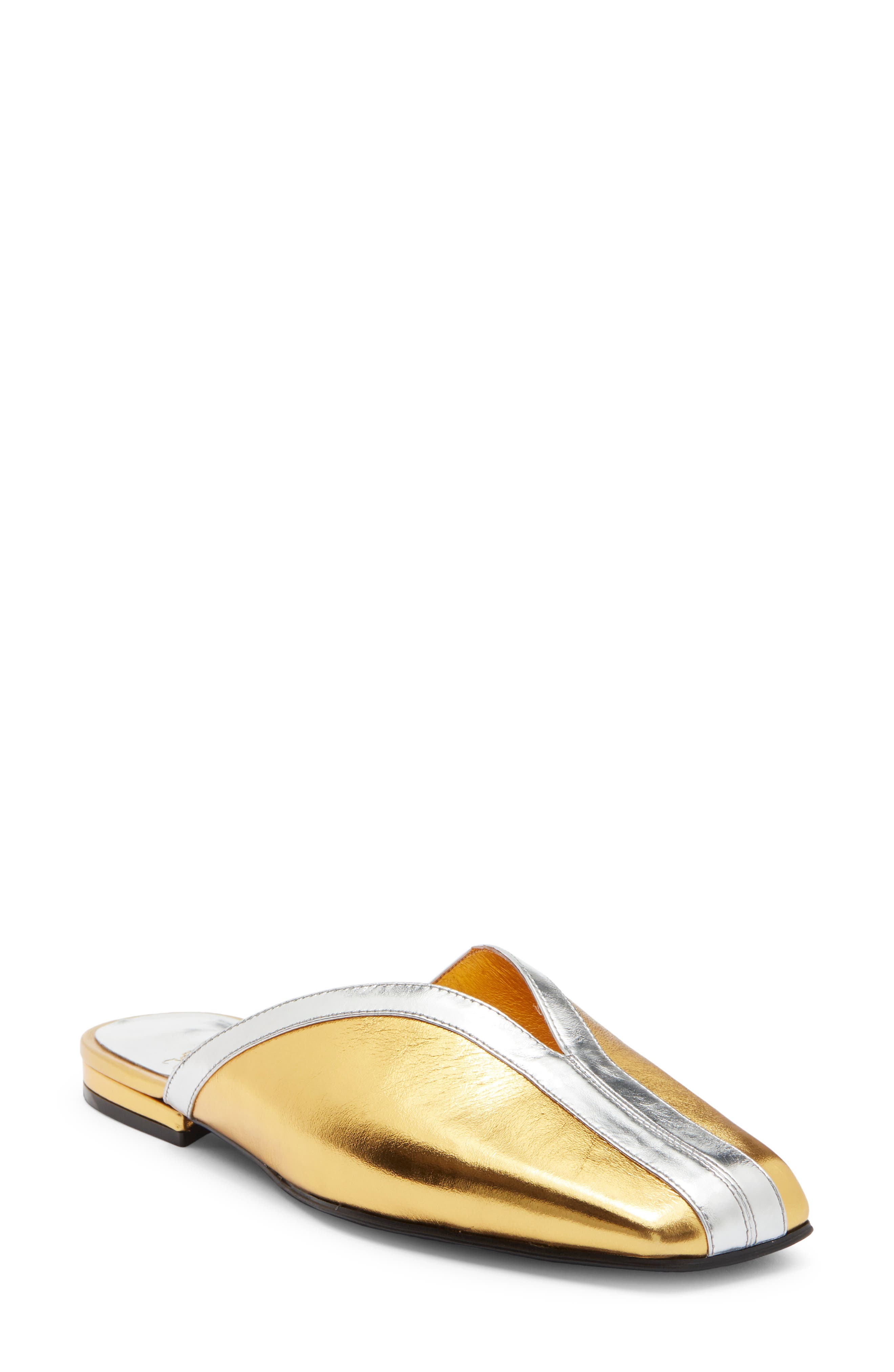 Narrows Mule, Main, color, GOLD SILVER COMBO