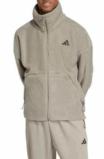 adidas City Tech High Pile Fleece Full Zip Jacket