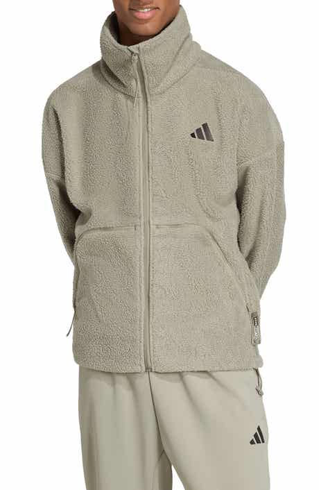 adidas City Tech High Pile Fleece Full Zip Jacket