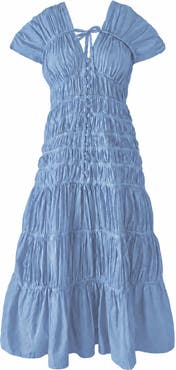 BRUNNA.CO The Srikandi Ruffle Maxi Dress