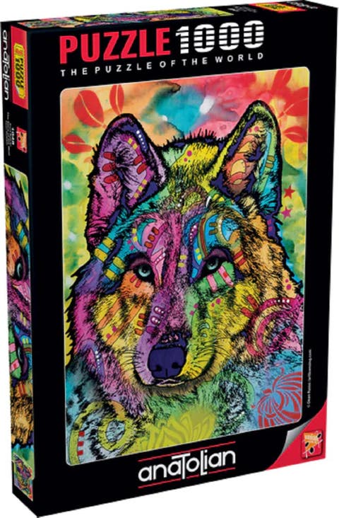 The Stare Of The Wolf 1000 piece Jigsaw Puzzle for Adults