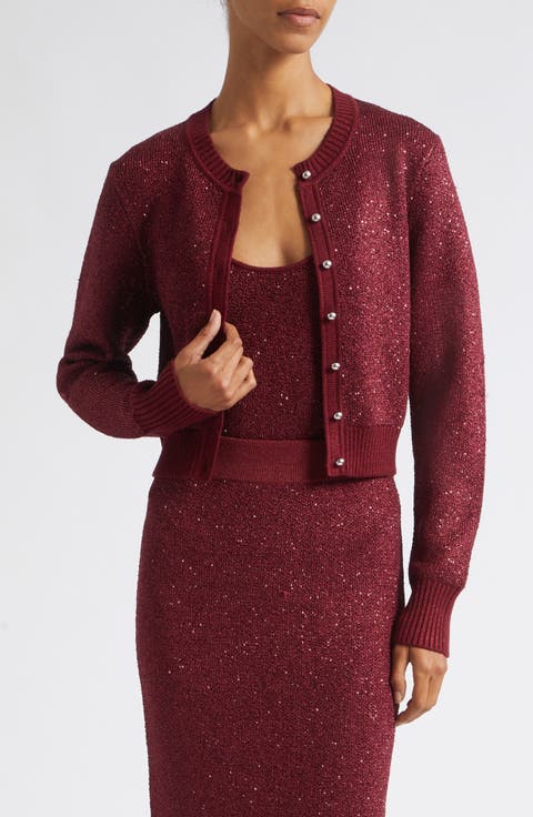 Mollie Sequin Cardigan