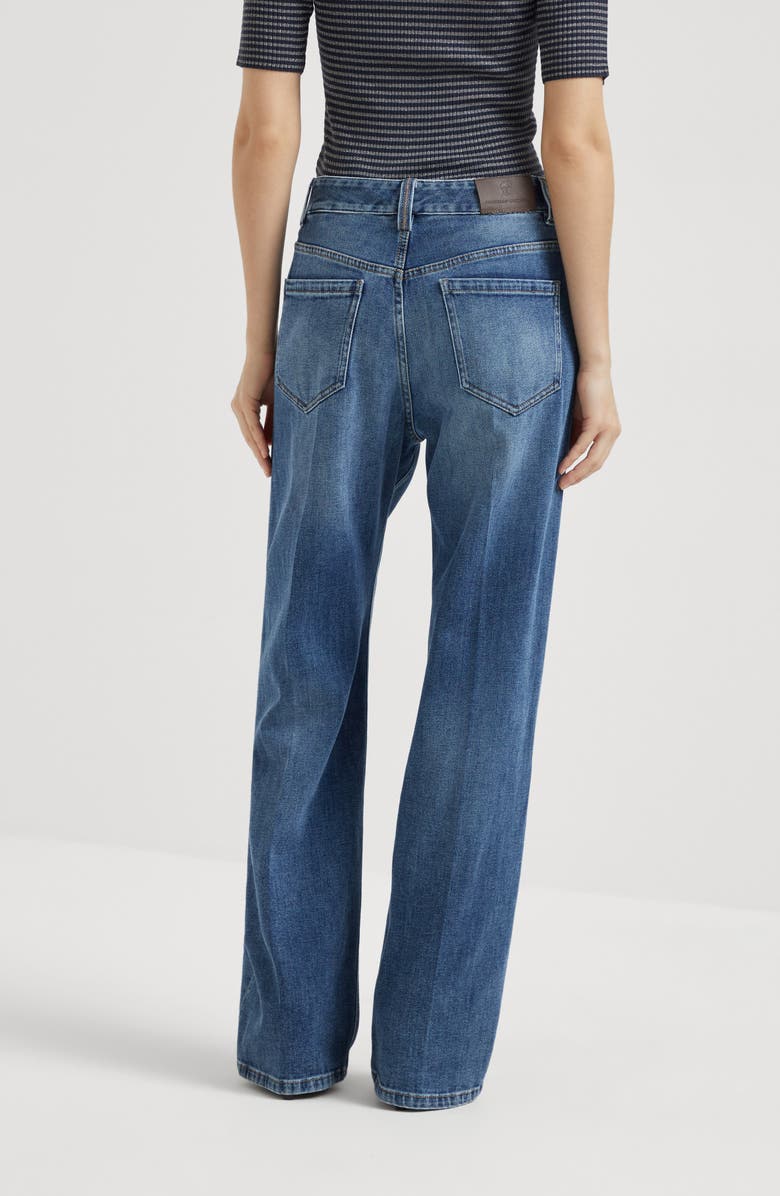 Brunello Cucinelli Contemporary Loose trousers, Alternate, color, Denim