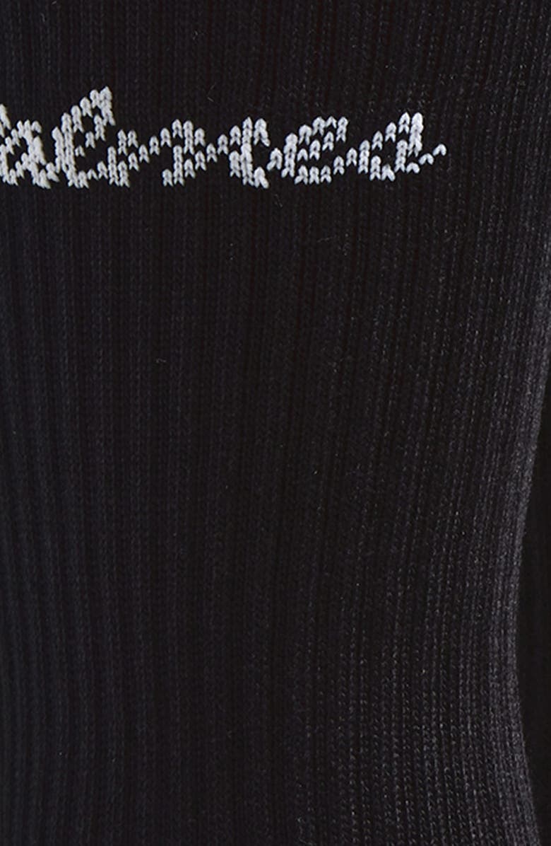 PALMES 2-Pack Logo Crew Socks, Alternate, color, Black