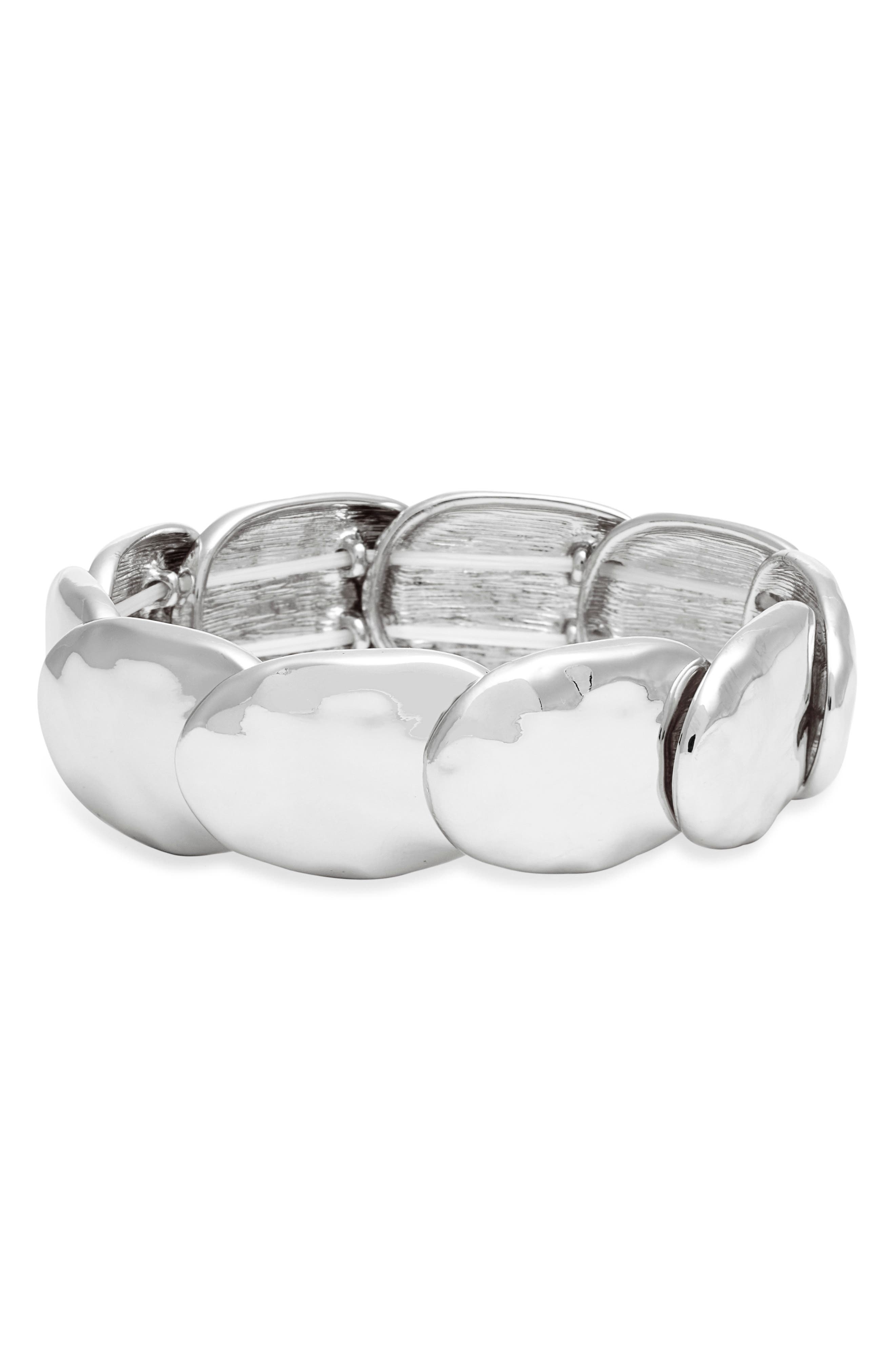 Open Edit Oval Stretch Bracelet
