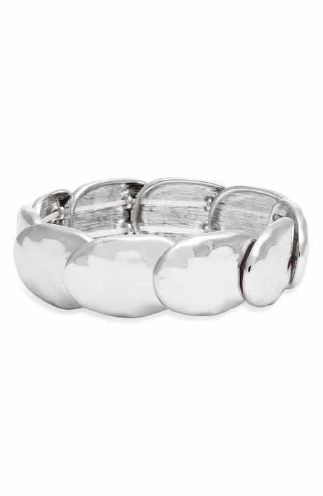 Open Edit Oval Stretch Bracelet