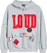 Rolling Loud Patched Up Half Zip Hoodie