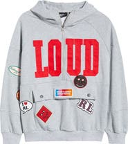 Rolling Loud Patched Up Half Zip Hoodie
