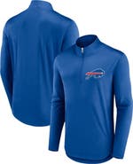 FANATICS Men's Fanatics Branded Royal Buffalo Bills Tough Minded Quarter-Zip Top