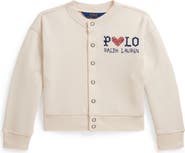 Polo Ralph Lauren Kids' Magic Fleece Snap Front Sweatshirt