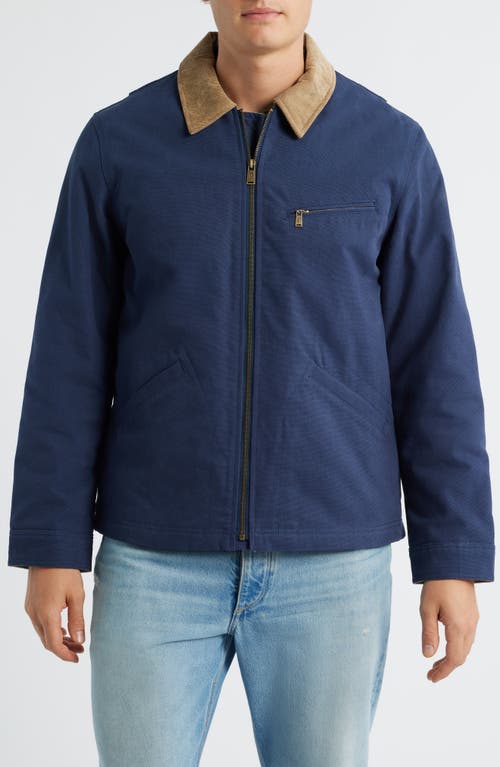 Pendleton Tahoma Canvas Trucker Jacket In Blue