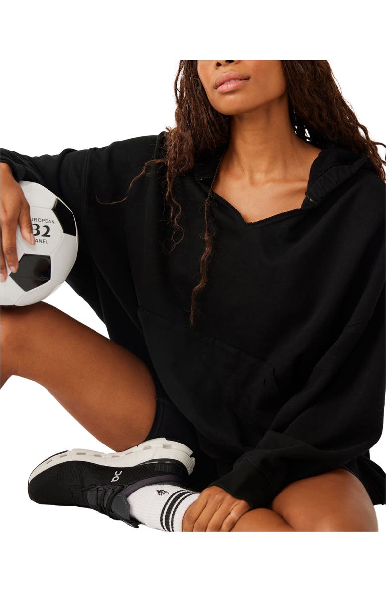 Free People Best Of Oversize Cotton Hoodie, Alternate, color,