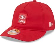 New Era Men's New Era Scarlet San Francisco 49ers 2025 Sideline  Retro Crown 59FIFTY Fitted Hat