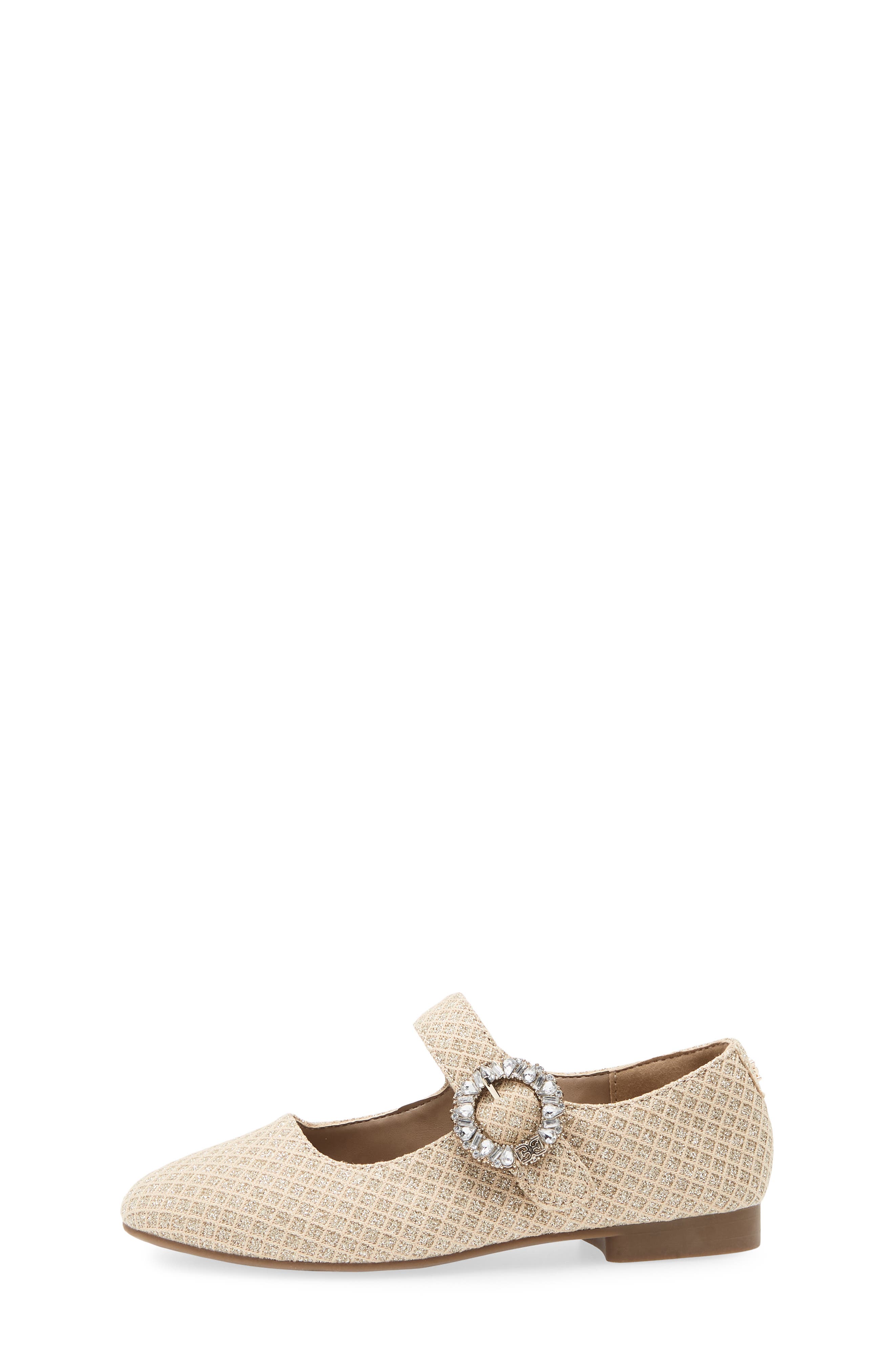 Sam Edelman Kids' Maeve Rachel Mary Jane Flat, Alternate, color, Gold