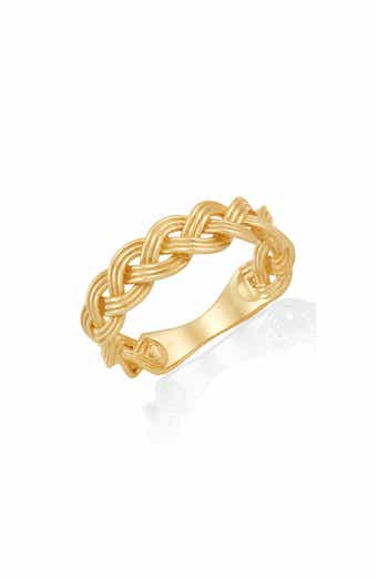 Frankie & Zoe Braided Band Ring