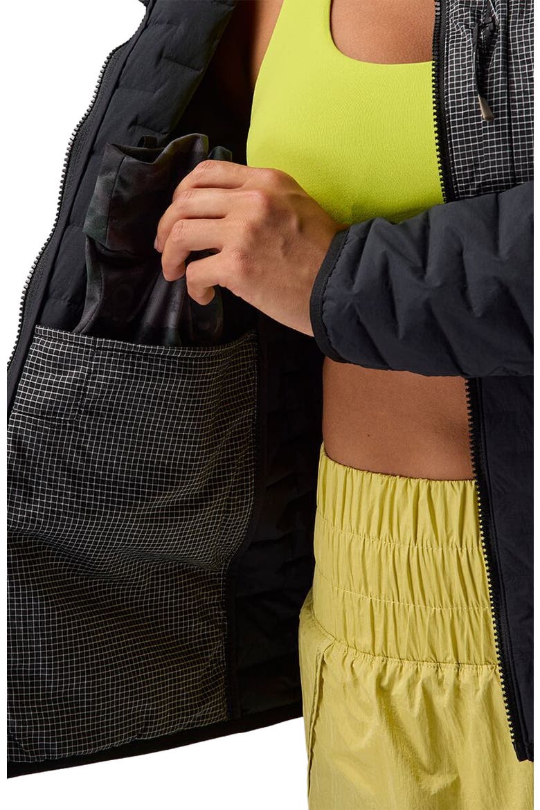 Peale Primaloft Stitch-Free Baffle Stretch Jacket - Women's, Alternate, color, Black