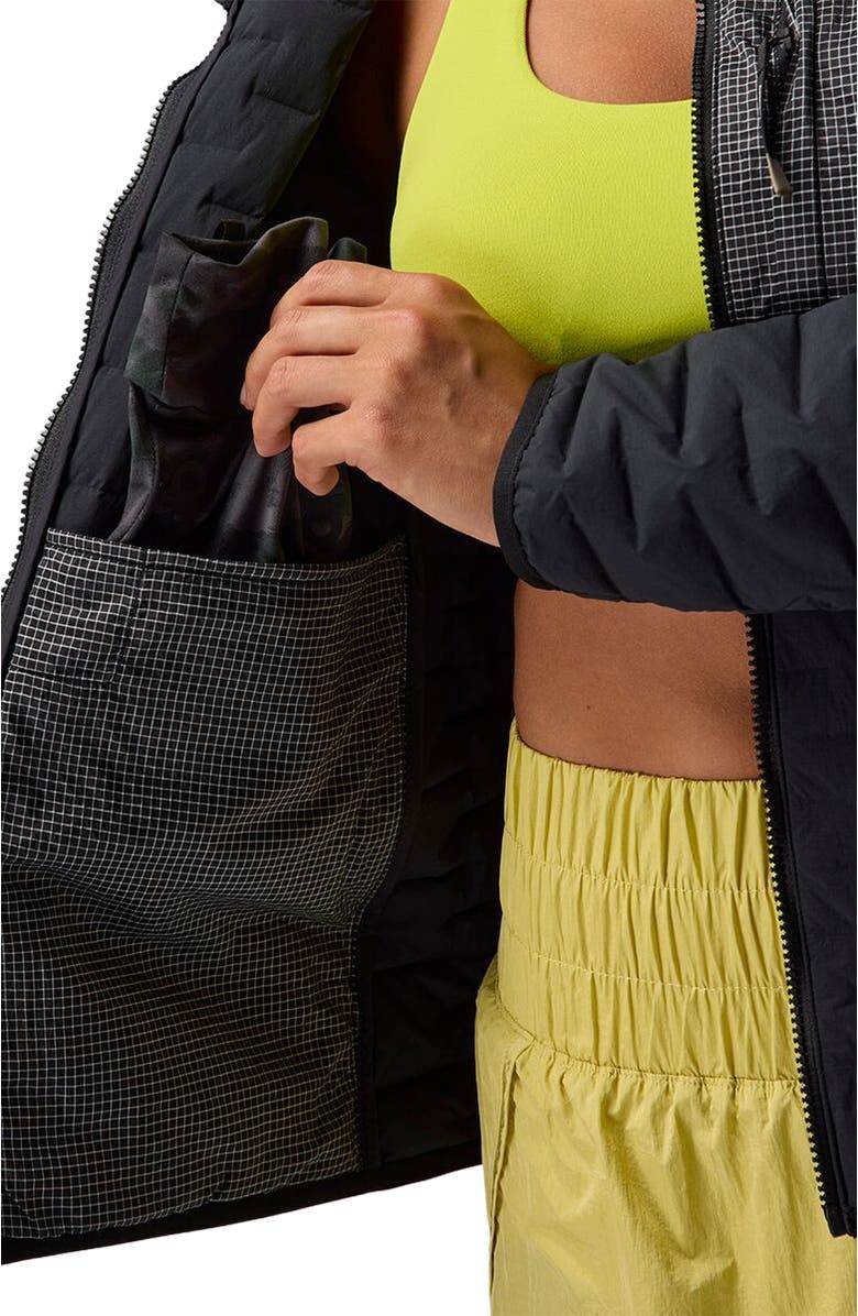 Backcountry Peale Primaloft Stitch-Free Baffle Stretch Jacket - Women's, Alternate, color, Black