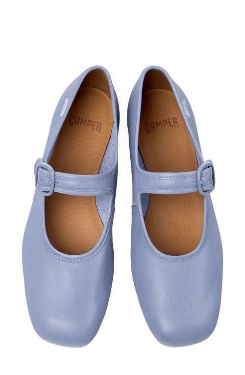 Camper Myra Mary Jane Flat In Blue