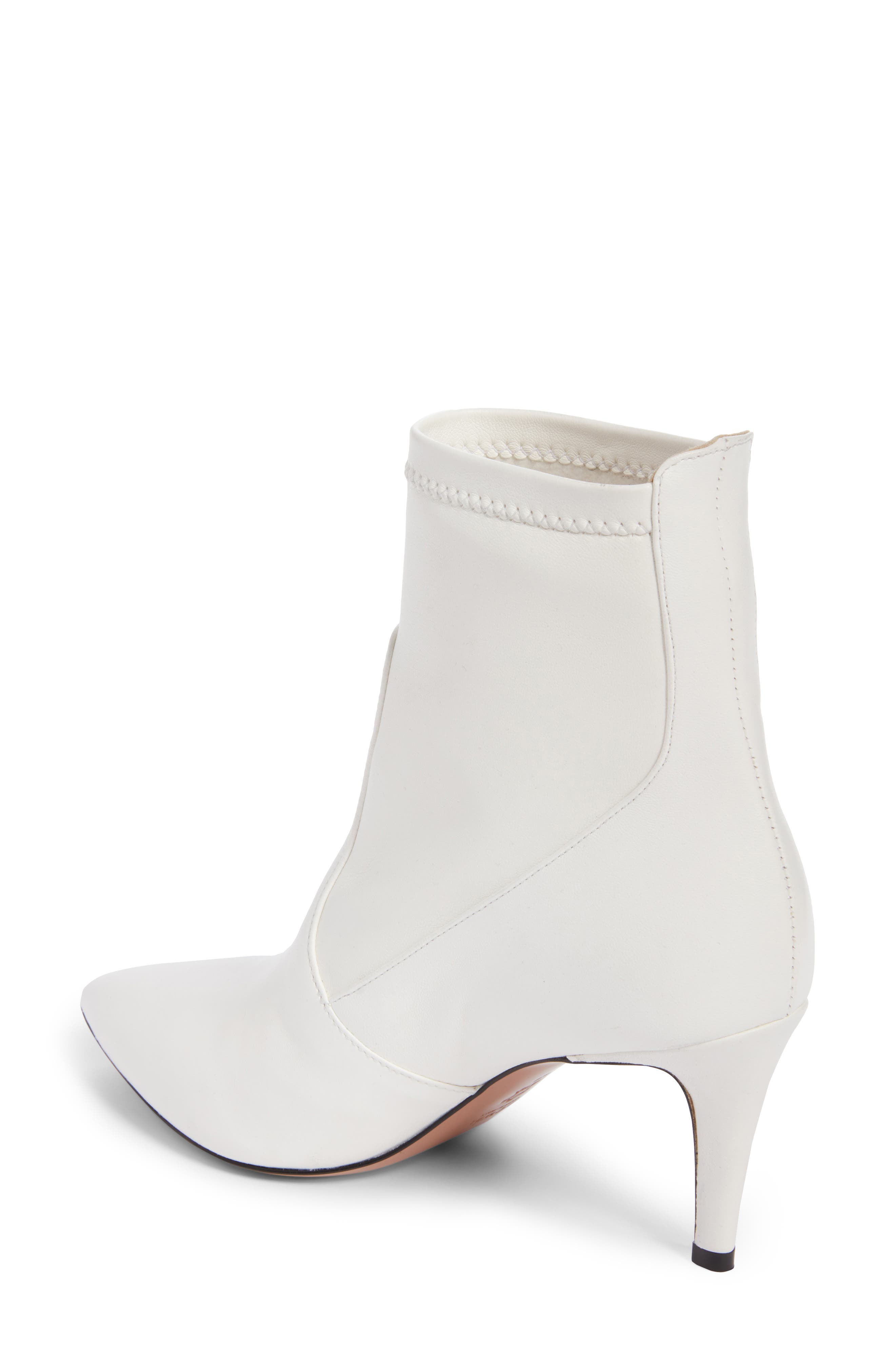 Abra Bootie, Alternate, color, WHITE LEATHER