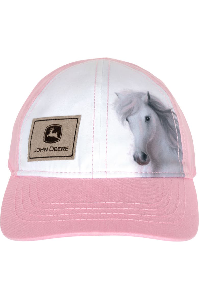 Baseball Cap, Main, color, Pink and White