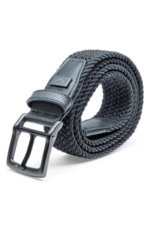 Nike Woven Stretch Belt In Black