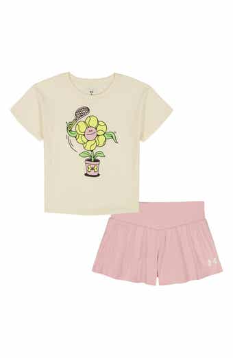 Under Armour Kids' Graphic T-Shirt & Flare Shorts Set