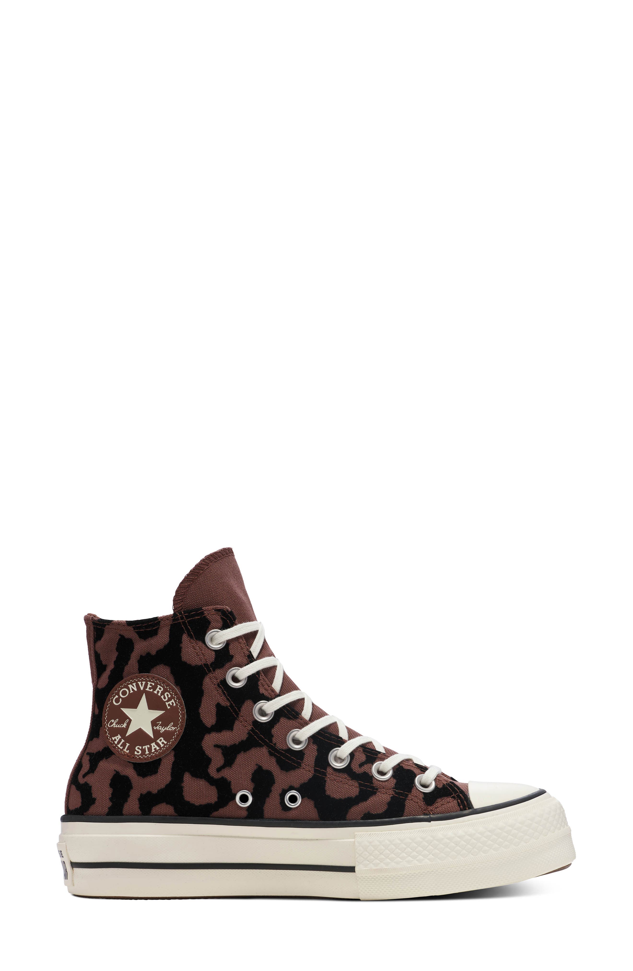 Converse Chuck Taylor<sup>®</sup> All Star<sup>®</sup> Lift High Top Platform Sneaker, Alternate, color, Bear Nap/ Black/ Egret