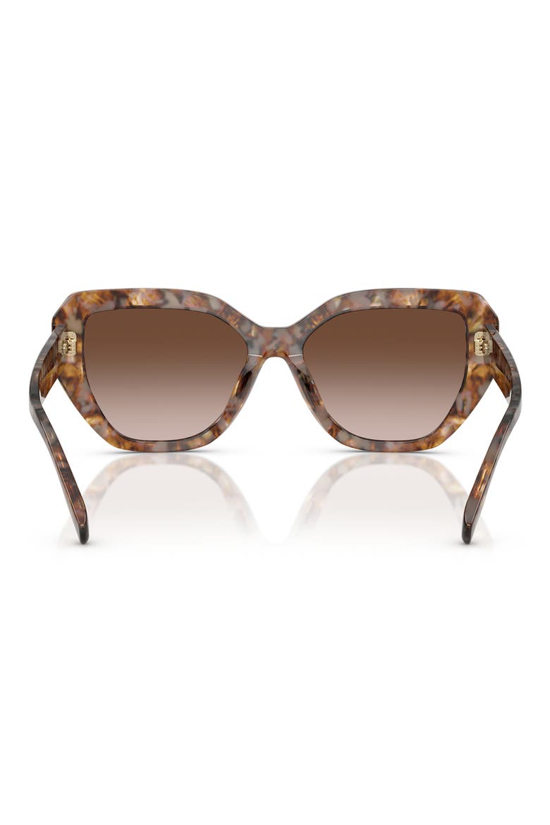 55mm Cat Eye Sunglasses, Alternate, color, TORTOISE