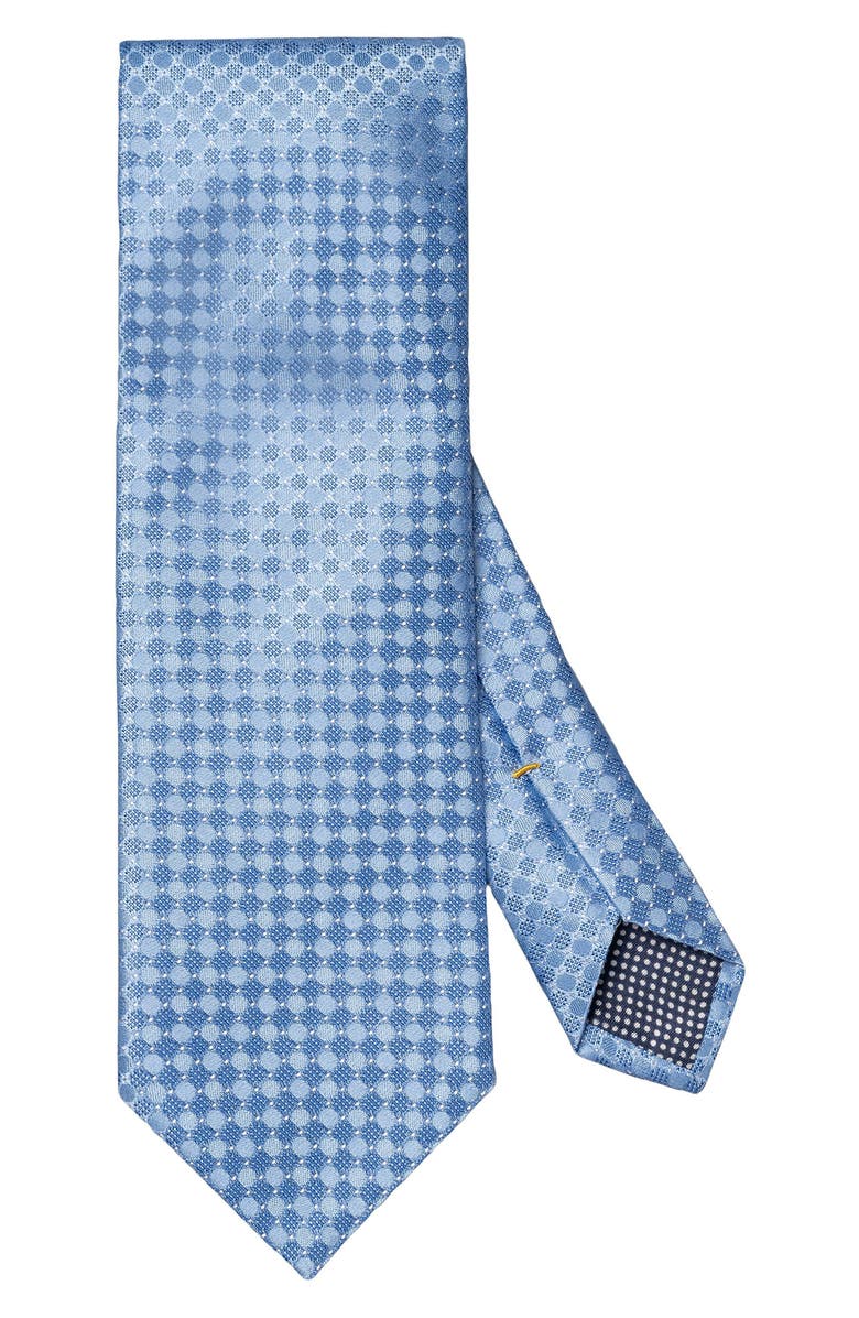 Eton Dot Geometric Silk Tie, Main, color,