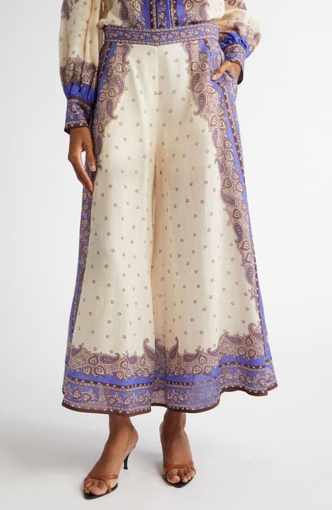 Women's Zimmermann Wide-Leg Pants | Nordstrom