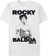 Rocky IV Men's Rocky 4 Balboa Sketch Graphic T-Shirt
