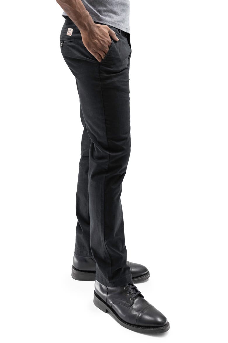 Performance Stretch Chino Pants, Alternate, color, BLACK