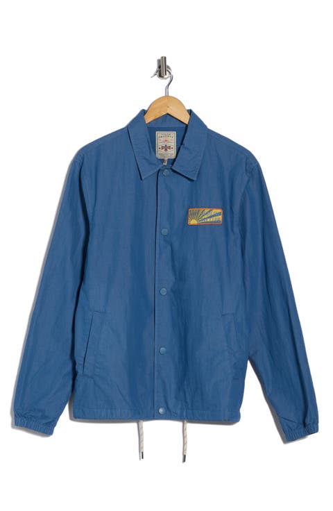 Sunwashed Coach Jacket