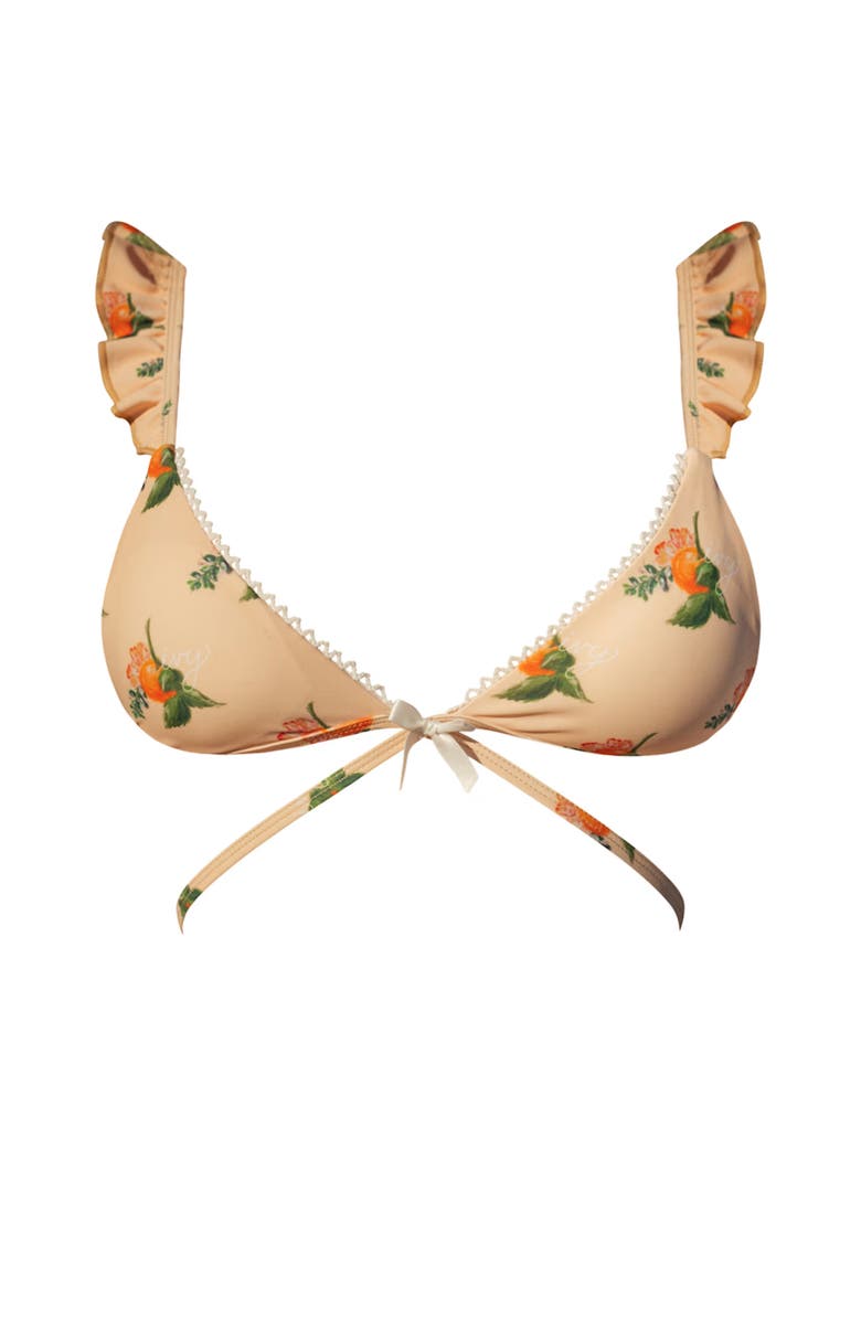 Ivy Swimwear Orange Creamsicle Bikini Top, Main, color, Orange