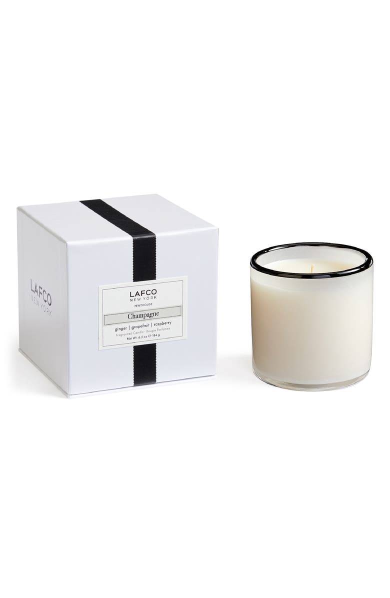 Lafco Champagne Classic Candle, Alternate, color, White