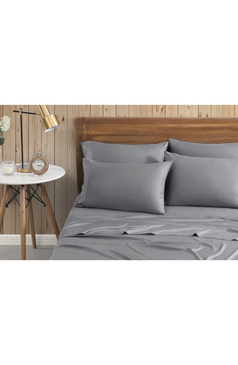 Sunday Citizen Premium Flat Sheet, Alternate, color, Moon