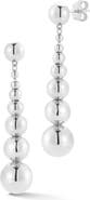 GLAZE JEWELRY Graduated Ball Drop Earrings