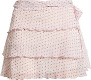 Bella Venice Emma Tie Waist Ruffle Tier Skirt