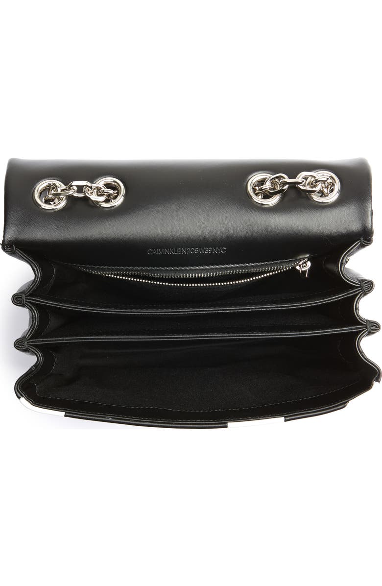 CALVIN KLEIN 205W39NYC Calvin Klein Large Quilted Leather Shoulder Bag, Alternate, color,