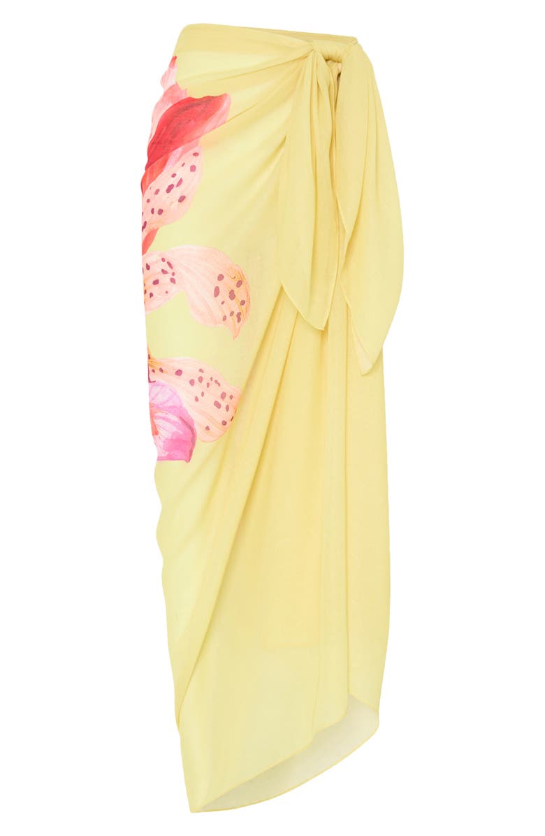 Milly Song D'Iris Cover-Up Sarong, Alternate, color,