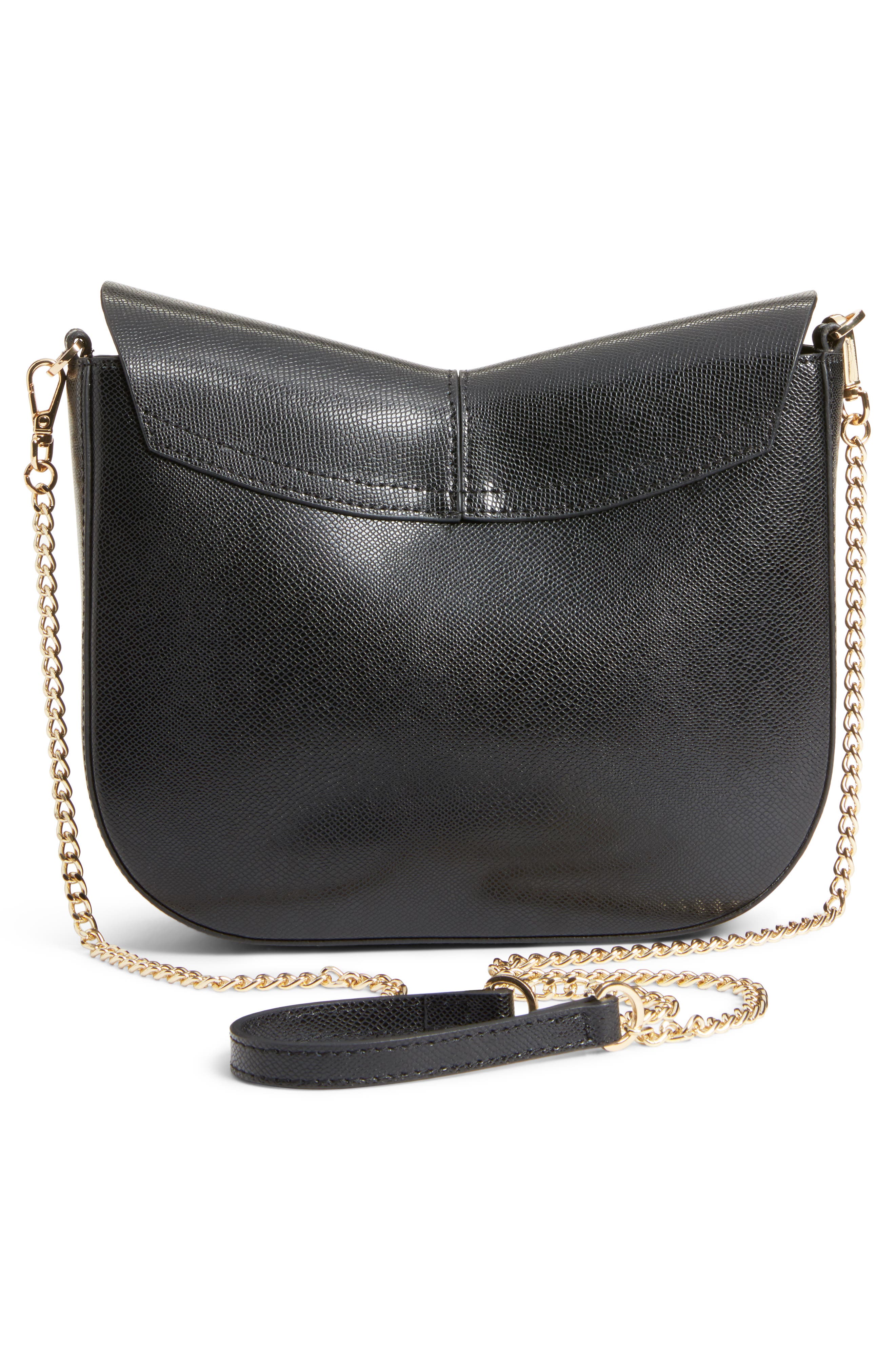 Ted Baker London Kittii Cat Leather Crossbody Bag, Alternate, color, 