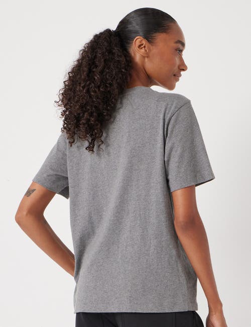 Hush Graphic Short Sleeve T-shirt In Gray