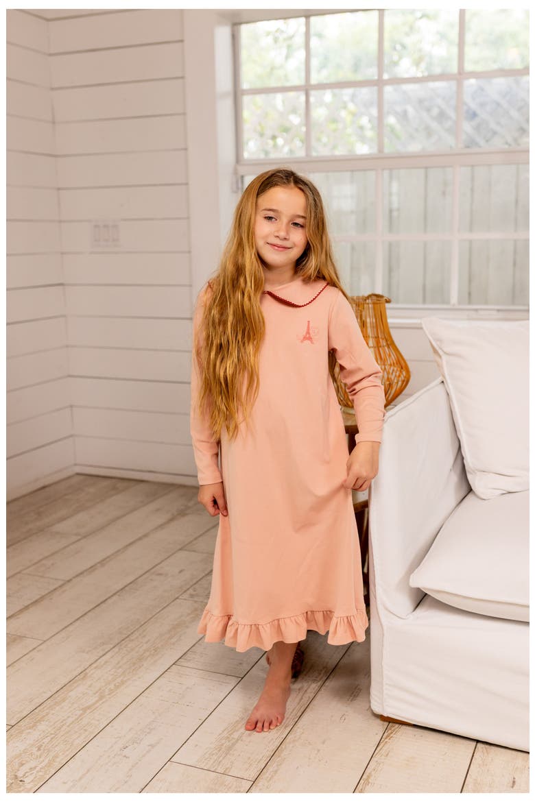 French Nightgown, Alternate, color, Pink