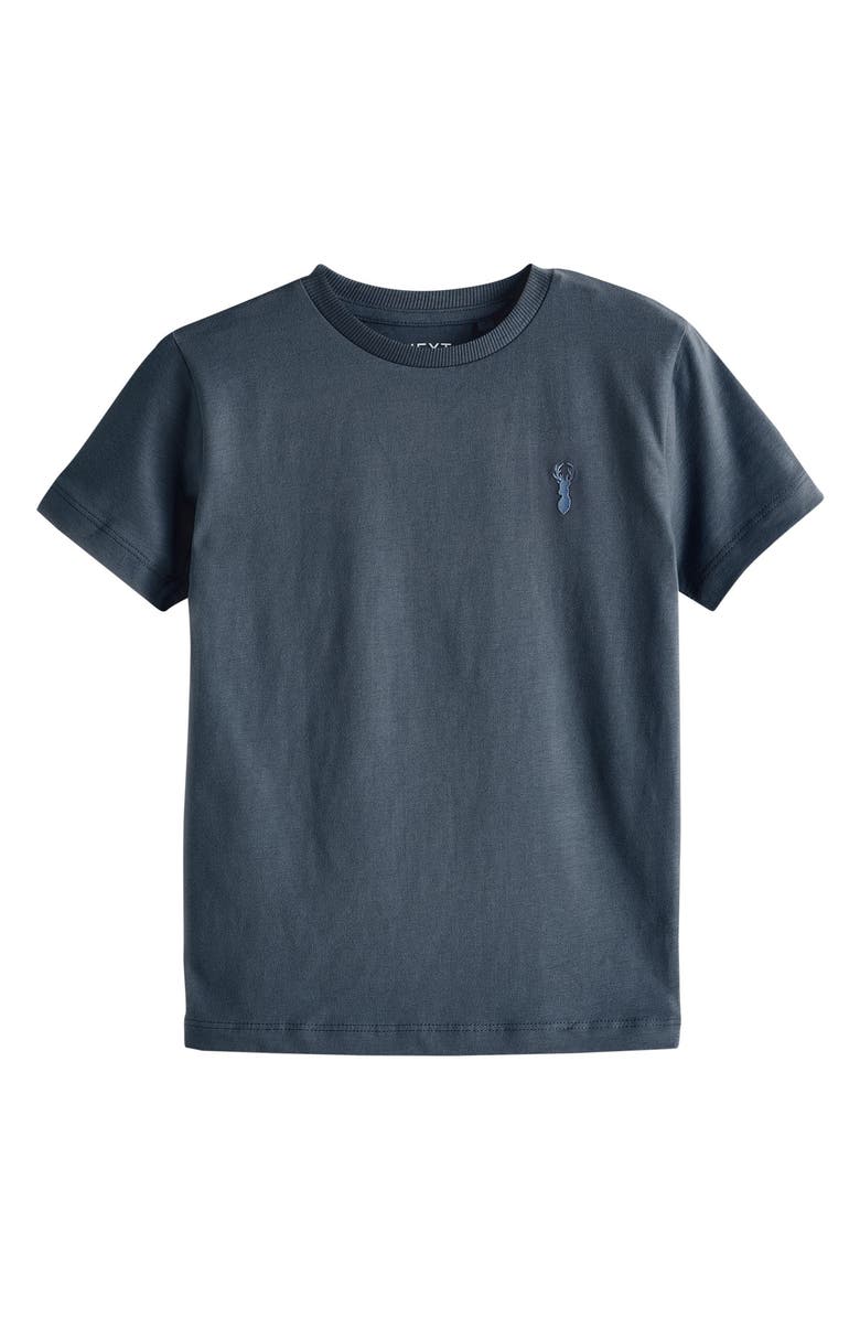 NEXT Kids' 4-Pack Embroidered Cotton T-Shirts, Alternate, color, 